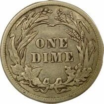 Silver Dime, Barber - 1913 Philadelphia