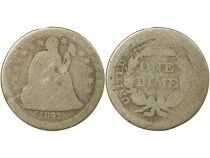 Silver Dime, Seated Liberty - 1841 O New Orleans