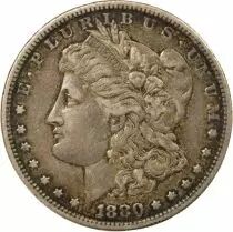 Silver Dollar, Morgan - 1880 S San Francisco