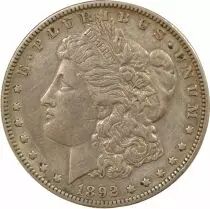 Silver Dollar, Morgan - 1892 O New Orleans