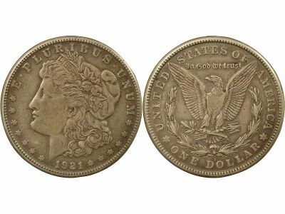 Silver Dollar, Morgan - 1921 S San Francisco