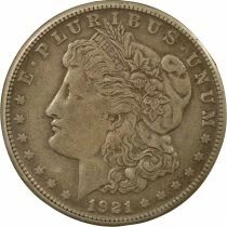 Silver Dollar, Morgan - 1921 S San Francisco