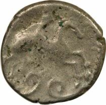 Silver Drachm, with winged Horseman - 120 / 80 BC