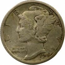 Silver Mercury Dime - 1918 Philadelphia