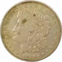 Silver Morgan Dollar - 1921 Philadelphia