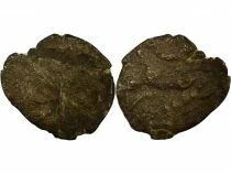 Silver Obol, Bridge of the Chaloire, Head Facing - 80 / 50 BC
