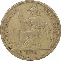 Silver Trading Piastre, Type 2 - 1921 San Francisco