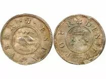 Silver Treizain of Mariage, with 2 Lilies & Faith