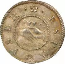 Silver Treizain of Mariage, with 2 Lilies & Faith