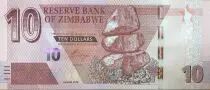 Simbabwe 10 Dollars - Chiremba - Buffles - 2021 - P.NEW