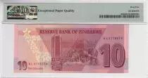Simbabwe 10 Dollars - Chiremba - PMG 65 EPQ
