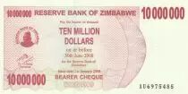 Simbabwe 10 Million de $ de $, Dam, tigerfish - 2008