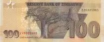 Simbabwe 20 Dollars - Chiremba - Elephant, fall - 2020 (2021) - Serial ZZ - Replacement - P.NEW