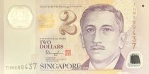 Singapore 2 Dollars - E.Y. bin Ishak - ND (2022) - Serial 7HM - P.NEW