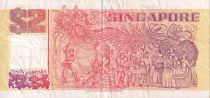 Singapore 2 Dollars - Tongkank - Chingay procession - ND (1990) - P.27