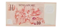 Singapour 10 Dollars - 2004 - S&eacute;rie AA - Polym&egrave;re