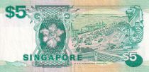 Singapour 5 Dollars - Twakow - Port - 1997 - TTB+ - P.35