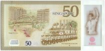 Singapour 50 Dollars E.Y. bin Ishak - 50 ans de l\'indépendance - 2015