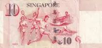 Singapur 10 Dollars - E.Y. bin Ishak - Sports - ND (1999) - P.40
