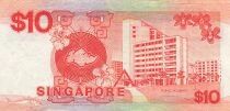 Singapur 10 Dollars - ND (1988) - P.20