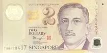 Singapur 2 Dollars E.Y. bin Ishak - Education 2014 Polymer