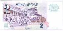 Singapur 2 Dollars E.Y. bin Ishak - Education 2014 Polymer