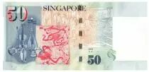 Singapur 50 Dollars E.Y. bin Ishak - Arts - 2 triangles