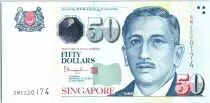 Singapur 50 Dollars E.Y. bin Ishak - Arts - 2018 - UNC - P.49j