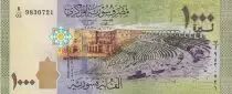 Siria 1000 Pounds - Amphitheater of Bosra - 2013 (2015) - UNC - P.116
