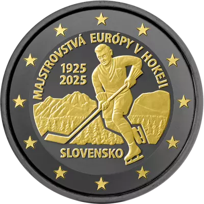 Slovacchia  2 Euros Comm�mo. UNC 2023 - 100 years since the first blood transfusion in Slovakia