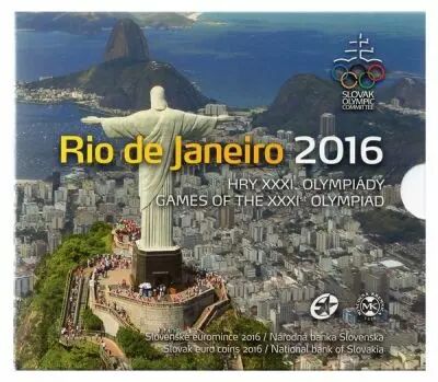 Slovacchia BU Euro 2016 box set - J.O Rio de Janeiro