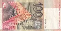 Slovakia 100 Korun - Madona M. Pavla - Church - 1993 - VF - P.22a