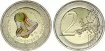 Slovakia 2 Euros - Velvet Revolution - Colorised - 2009