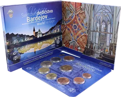 Slovakia BU Euro 2014 Boxed Set - Bardejov - UNESCO