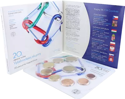 Slovakia Visegrad Group - BU Euro 2011 box set including ?2 commemorative