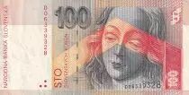 Slovaquie 100 Korun - Madona M. Pavla - Eglise - 1993 - TTB - P.22a