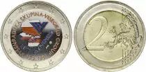 Slovaquie 2 Euros - Groupe de Visegrad - Coloris&eacute;e - 2011