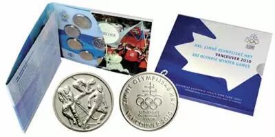 Slovaquie Coffret BU Euro SLOVAQUIE 2010 - J.O. de Vancouver