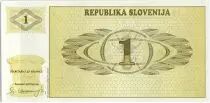 Slovenia 1 Tolar, Mountain - 1990 - P.1 - UNC AH