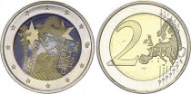 Slovenia 2 Euros - Barbara Celiska - Colorised - 2014