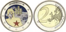 Slovenia 2 Euros - Francs Rozman - Colorised - 2011