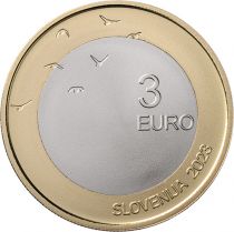 Slovenia 3 Euros Commemo. 2023 - 110 years of Boris Pahor