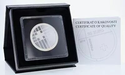Slovenia 30 Euro - Red Cross - Silver Proof - 2016