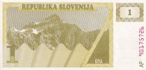 Slovénie 1 Tolar - Montagne - 1990 - Série AP - NEUF - P.1
