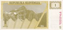 Slovénie 1 Tolar - Montagne - 1990 - Série AR - NEUF - P.1