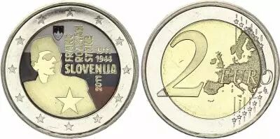 Slov�nie 2 Euros - Francs Rozman - Coloris�e - 2011