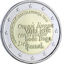 Slovénie 2 Euros Commémo. SLOVENIE 2020 - 500 ans d?Adam Bohori?