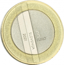 Slovénie 3 Euros Commémo. SLOVENIE 2021 - 30 ans de la République de Slovénie