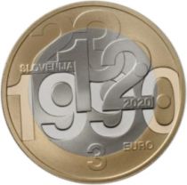 Slovénie Coffret BU Euro SLOVENIE 2020 - 30 ans Référendum de l\'Indépendance et 500 ans de Bohori?