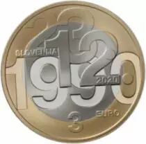 Slov&eacute;nie Coffret BU Euro SLOVENIE 2020 - 30 ans R&eacute;f&eacute;rendum de l\'Ind&eacute;pendance et 500 ans de Bohori?